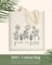 1 Pack Canvas Tote Bag Aesthetic for Women, Cute Trendy Grow in grace Reusable Cloth Cotton Bags with Handle for Grocery College Shopping Beach